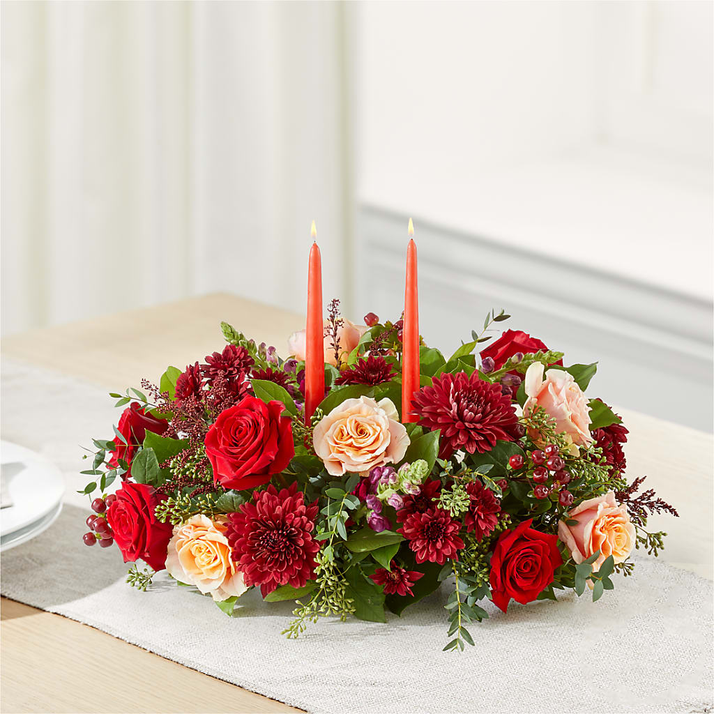Most Thankful Centerpiece –  Delhi Flowers, Delhi ON