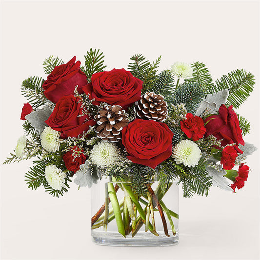 Yule Cheer Bouquet –  Delhi Flowers, Delhi ON