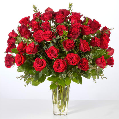 Forever Yours Fifty Stem Red Rose Bouquet –  Delhi Flowers, Delhi ON