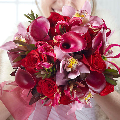 Heart of Hearts Bouquet –  Delhi Flowers, Delhi ON
